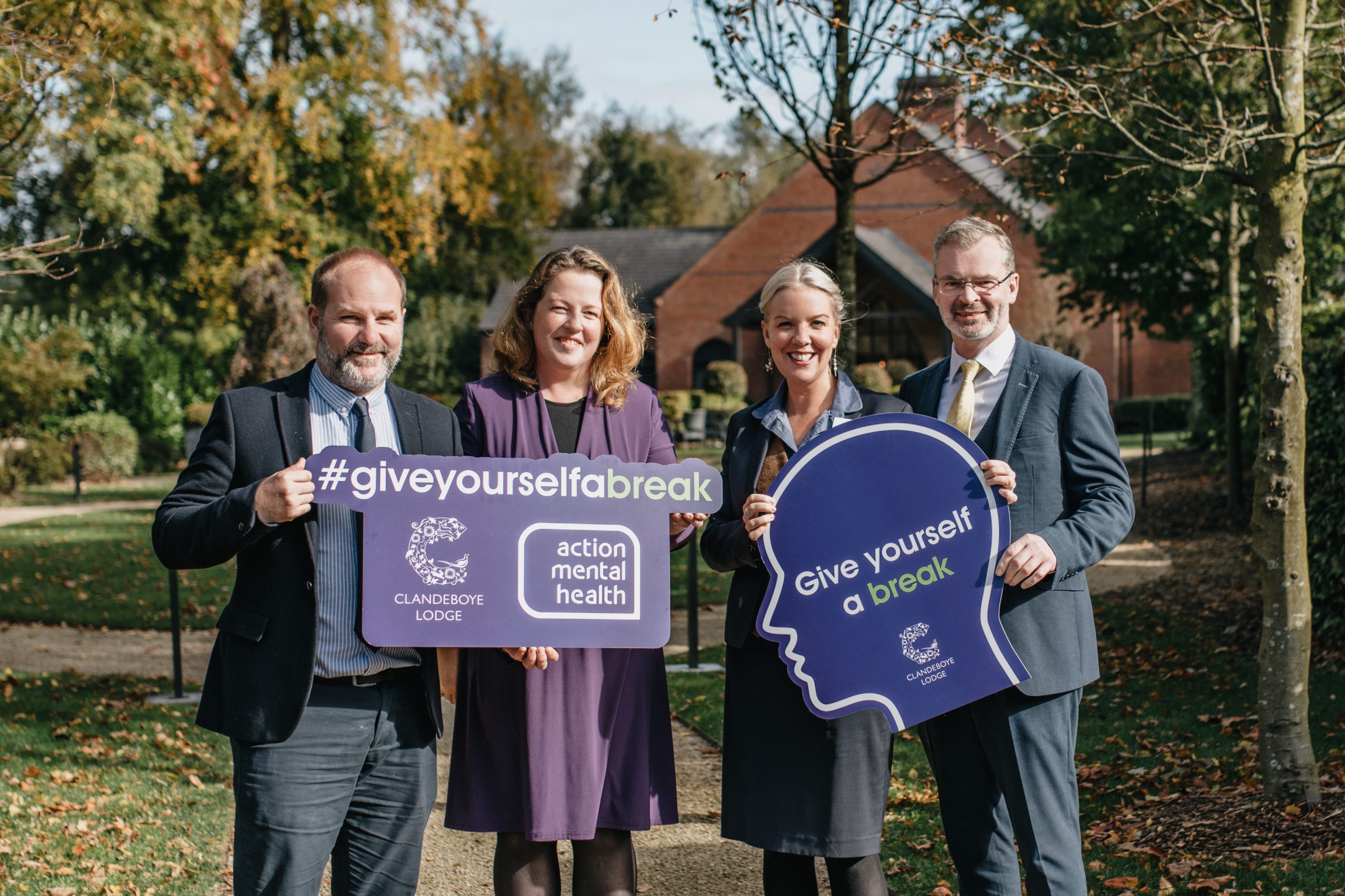 Clandeboye Lodge Partners with Action Mental Health to Launch ‘Give